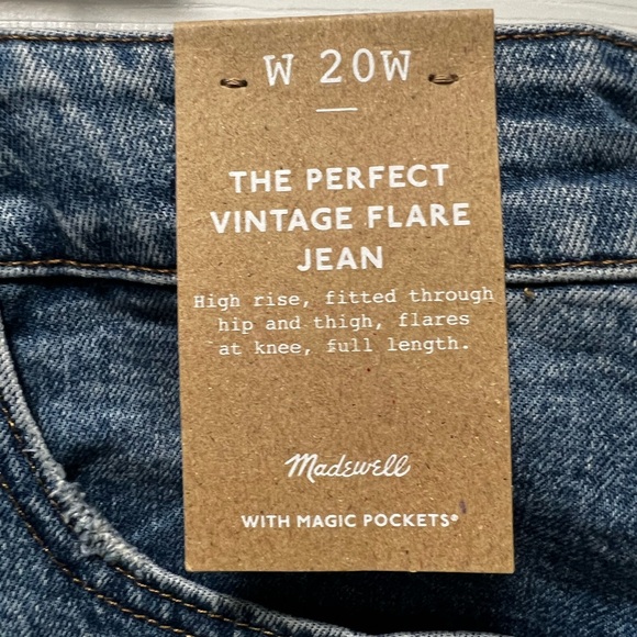 Madewell The Perfect Vintage Wide-Leg Crop Jean - Picture 3 of 6